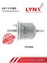 LYNXauto LF-1100 Фильтр топливный - 1