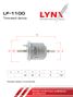 LYNXauto LF-1100 Фильтр топливный - 2