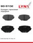 LYNXauto BD-5102 Колодки тормозные дисковые | перед | - 1
