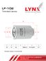 LYNXauto LF-102 Фильтр топливный - 3