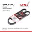 LYNXauto 5PK1140 Ремень поликлиновой (epdm, Power Max) - 1