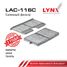 LYNXauto LAC-116C Фильтр салона угольный (2шт) - 1