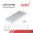 LYNXauto LAC-216C Фильтр салона угольный (2шт) - 2