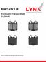 LYNXauto BD-7518 Колодки тормозные дисковые | зад | - 1