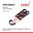 LYNXauto 4PK0923 Ремень поликлиновой (epdm, Power Max) - 1