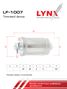 LYNXauto LF-1007 Фильтр топливный - 2