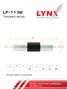 LYNXauto LF-1132 Фильтр топливный - 2