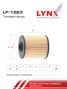 LYNXauto LF-1223 Фильтр топливный (картридж) - 2