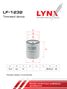 LYNXauto LF-1232 Фильтр топливный - 2