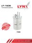 LYNXauto LF-1606 Фильтр топливный - 1