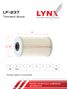 LYNXauto LF-237 Фильтр топливный (картридж) - 2