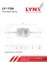 LYNXauto LF-738 Фильтр топливный volga/gazelle/oka 1111 - 2