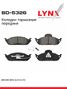 LYNXauto BD-5326 Колодки тормозные дисковые | перед | - 1