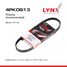 LYNXauto 4PK0613 Ремень поликлиновый - 1