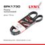 LYNXauto 6PK1730 Ремень поликлиновый HCV - 1