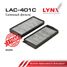 LYNXauto LAC-401C Фильтр салона угольный (2шт) - 1