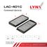 LYNXauto LAC-401C Фильтр салона угольный (2шт) - 2
