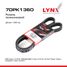 LYNXauto 7DPK1360 Ремень поликлиновый - 1