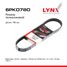 LYNXauto 6PK0780 Ремень поликлиновый - 1