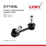 LYNXauto C7103L Стойка стабилизатора | зад лев | - 1