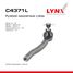 LYNXauto C4371L Наконечник рулевой тяги | перед лев | - 1