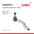 LYNXauto C4341L Наконечник рулевой тяги | перед лев | - 1
