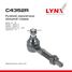 LYNXauto C4352R Наконечник рулевой тяги | перед прав| - 1
