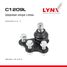 LYNXauto C1209L Опора шаровая | перед лев | - 1