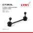 LYNXauto C7363L Стойка стабилизатора | зад лев | - 1