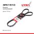 LYNXauto 4PK1510 Ремень поликлиновый - 1