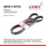 LYNXauto 6PK1470 Ремень поликлиновый - 1