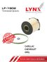 LYNXauto LF-1902 Фильтр топливный (картридж) - 1