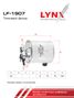 LYNXauto LF-1907 Фильтр топливный - 1