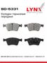 LYNXauto BD-5331 Колодки тормозные дисковые | перед | - 1