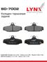 LYNXauto BD-7002 Колодки тормозные дисковые | зад | - 1