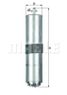 Knecht KL 763D Фильтр топливный - 1