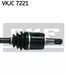 SKF VKJC 7221 Приводной вал - 3