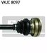 SKF VKJC 8097 Приводной вал | прав | - 3