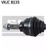 SKF VKJC 8135 Приводной вал | перед лев | - 2