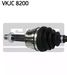 SKF VKJC 8200 Приводной вал - 2