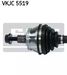 SKF VKJC 5519 Вал приводной | перед | - 2