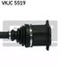 SKF VKJC 5519 Вал приводной | перед | - 3