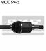 SKF VKJC 5941 Приводной вал | перед лев | - 3