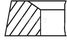 Mahle 039 96 N1 Колец поршневых комплект - 2