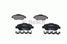 Bosch 0 986 424 786 Колодки тормозные дисковые | перед | - 4