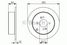 Bosch 0 986 479 371 Диск тормозной | зад | - 1