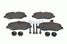 Bosch 0 986 494 334 Комплект тормозных колодок, дисковый тормоз | перед | - 7