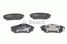 Bosch 0 986 494 422 Колодки тормозные дисковые | перед | - 2