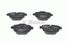 Bosch 0 986 494 432 Колодки тормозные дисковые | зад | - 2