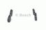 Bosch 0 986 494 432 Колодки тормозные дисковые | зад | - 4